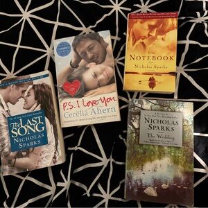 Nicholas Sparks and Cecelia Ahern Book Set